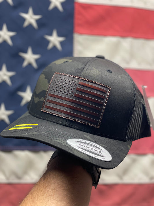 American Flag Snapback